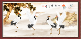 松鹤图