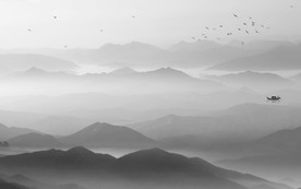 极品意境山水画 TIF分层画