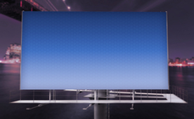 户外高炮广告牌样机