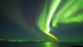 极光风景视频素材