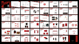 铭鼎装饰公司全套VI系统设计
