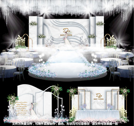 婚礼设计大理石婚礼