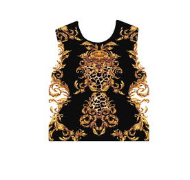 豹纹  黄金叶 服装