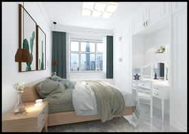 北欧家装 卧室 家装 简约家装