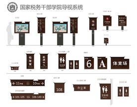 国家税务学院导视系统