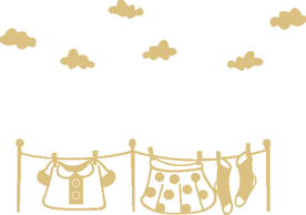 清洁干净小能手 晾晒