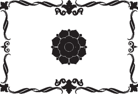 时尚花纹 矢量花纹 边框