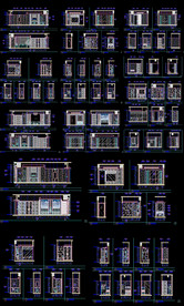 酒店立面施工图集