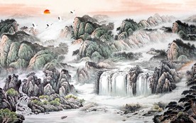 国画山水