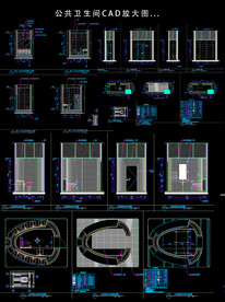 酒店卫生间图纸