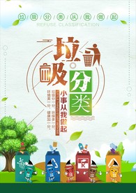 垃圾分类宣传海报