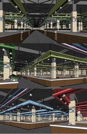 农贸市场SU模型