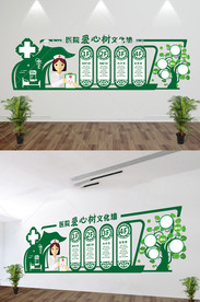 儿童医院 文化墙 保健室文化墙