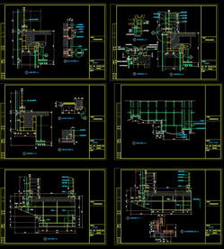 中庭幕墙CAD详图