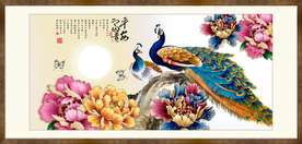 牡丹孔雀