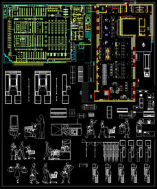 超市CAD图纸(之一)