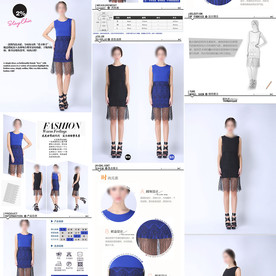 女装 详情页模板