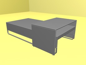 室内模型 沙发模型 欧式客厅