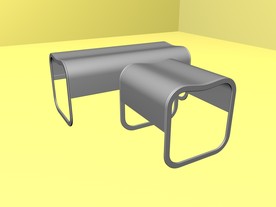 室内模型 沙发模型 欧式客厅