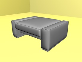 室内模型 沙发模型 欧式客厅