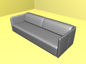 室内模型 沙发模型 欧式客厅