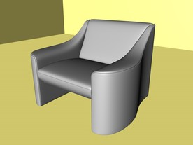 室内模型 沙发模型 欧式客厅