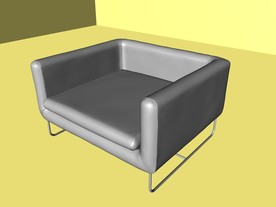 室内模型 沙发模型 欧式客厅