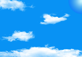 蓝天白云