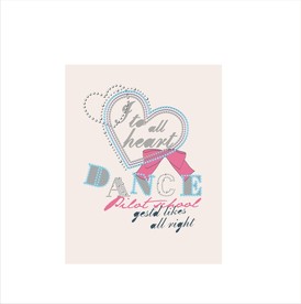 童装印花烫钻结合