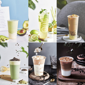 高清水果茶奶茶