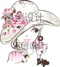 女童可爱时尚图案头像