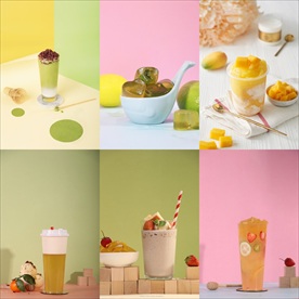 高清PS水果茶奶茶