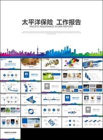 蓝色太平洋保险工作总结计划报告