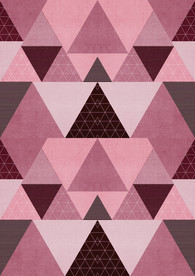 几何三角地毯卷材循环图