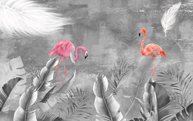火烈鸟 TIF分层 新品画