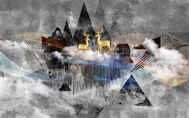 欧式花纹 TIF分层 装饰画