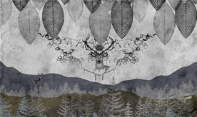 复古北欧新装饰画 TIF分层