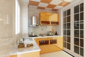 简欧厨房室内设计