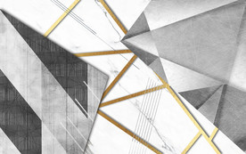 现代几何石材 TIF分层