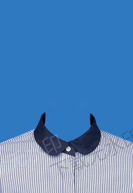 证件照深色衬衫女生