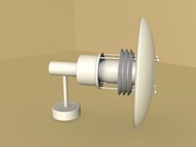 聚光灯 C4D模型 射灯 吊灯