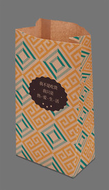 圣诞节牛皮纸袋图案设计