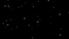 雪花 1920 飘落素材