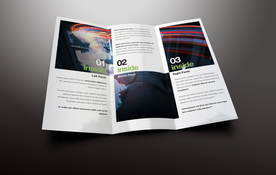 三折页四折页设计样机