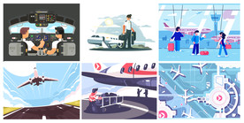 矢量民航系列