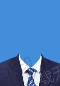 男士证件照衣服模板