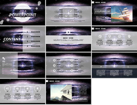 2019通用梦想科幻炫酷PPT