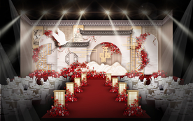 新中式婚礼仪式区