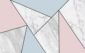 现代简约大理石纹几何北欧背景墙