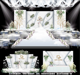 婚礼设计主题婚礼白色婚礼